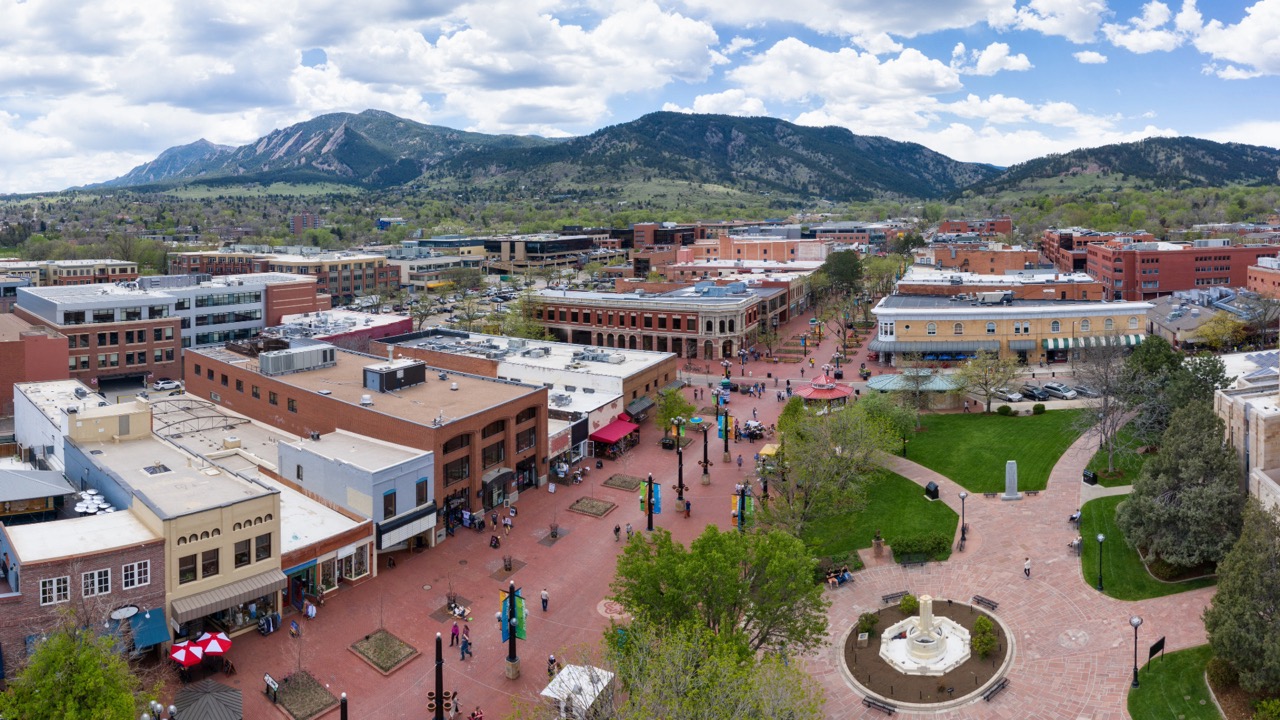 Downtown Boulder Colorado